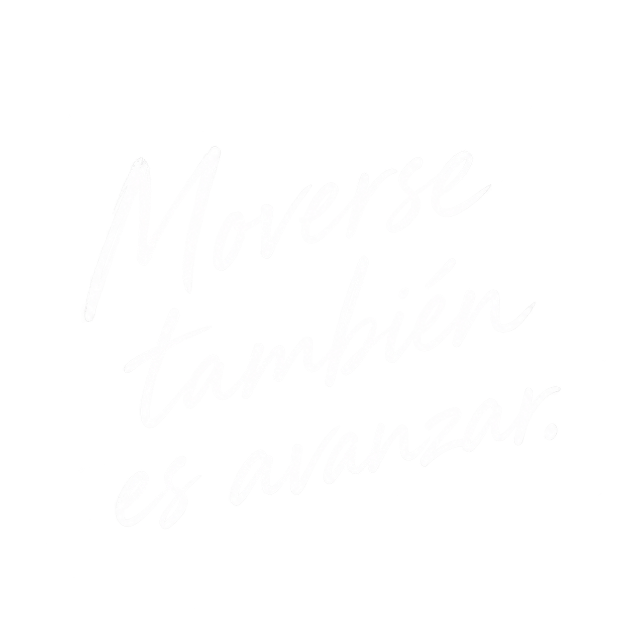 Moverse también es avanzar.