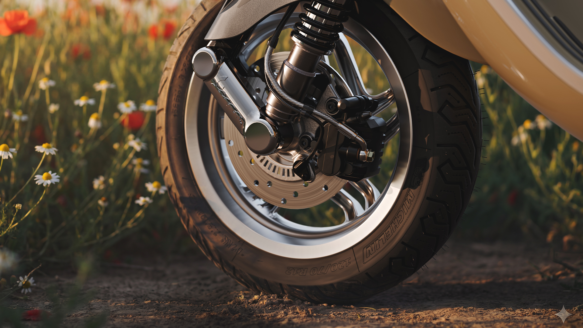 Detalle Vespa PRIMAVERA